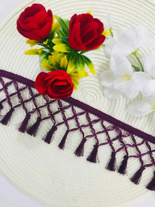 Premdas_Lace_Tassel_Laces_and_Border_Material_Dresses,Blouse,Dupatta,Sari,Choli,Chunni,Sarees,Lehenga,Suits,Curtains,9_Meters