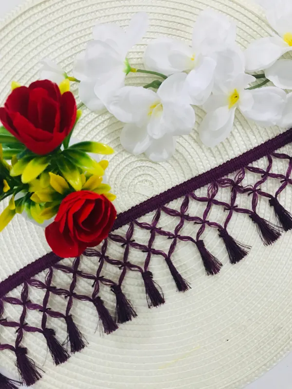 Premdas_Lace_Tassel_Laces_and_Border_Material_Dresses,Blouse,Dupatta,Sari,Choli,Chunni,Sarees,Lehenga,Suits,Curtains,9_Meters