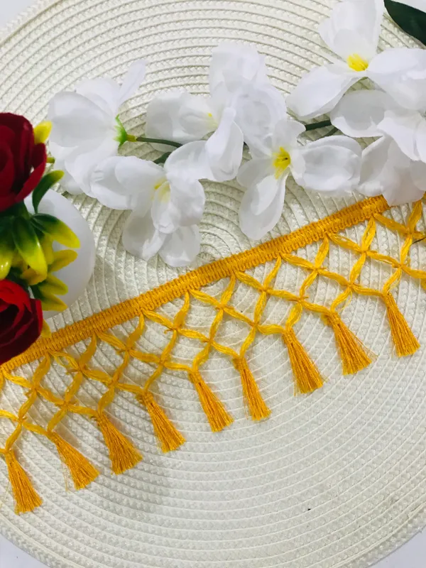 Premdas_Lace_Tassel_Laces_and_Border_Material_Dresses,Blouse,Dupatta,Sari,Choli,Chunni,Sarees,Lehenga,Suits,Curtains,9_Meters