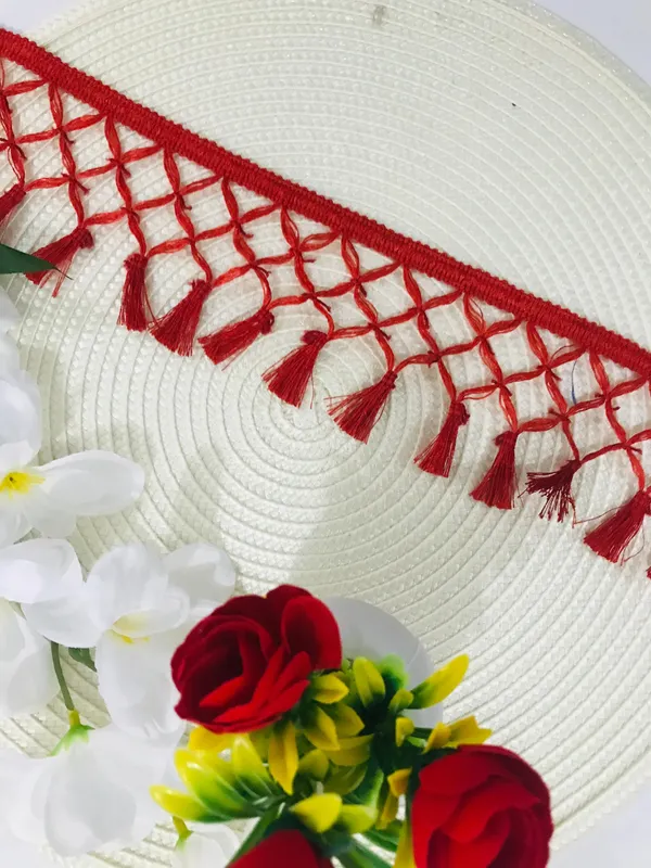 Premdas_Lace_Tassel_Laces_and_Border_Material_Dresses,Blouse,Dupatta,Sari,Choli,Chunni,Sarees,Lehenga,Suits,Curtains,9_Meters