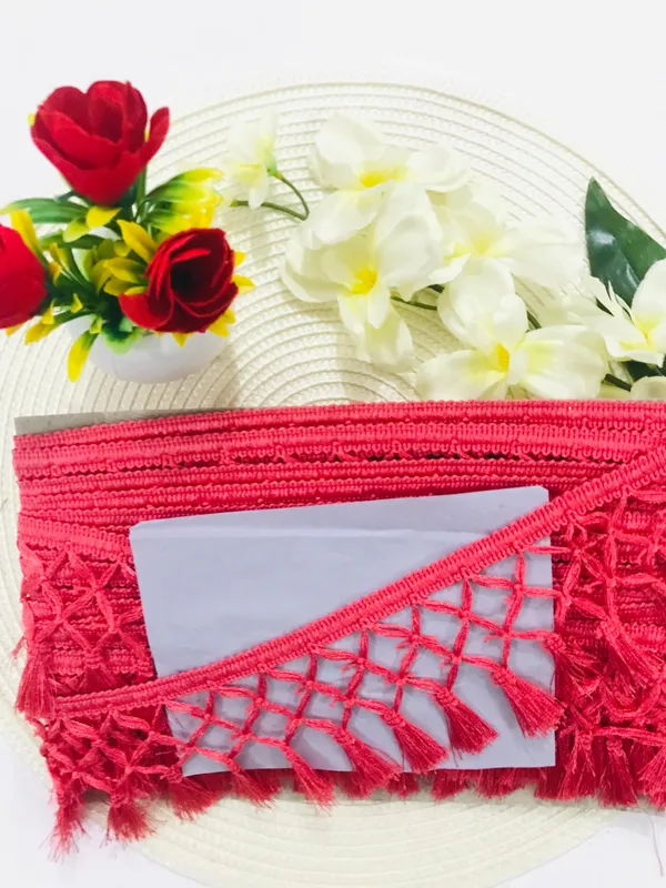 Premdas_Lace_Tassel_Laces_and_Border_Material__Dresses,Blouse,Dupatta,Sari,Choli,Chunni,Sarees,Lehenga,Suits,Curtains,9_Meters