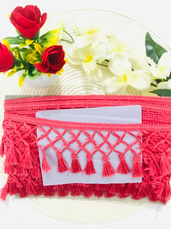 Premdas_Lace_Tassel_Laces_and_Border_Material__Dresses,Blouse,Dupatta,Sari,Choli,Chunni,Sarees,Lehenga,Suits,Curtains,9_Meters
