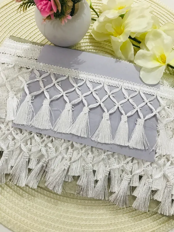 Premdas_Lace_Tassel__Laces_and_Border_Material_Dresses,Blouse,Dupatta,Sari,Choli,Chunni,Sarees,Lehenga,Suits,Curtains,9_Meters