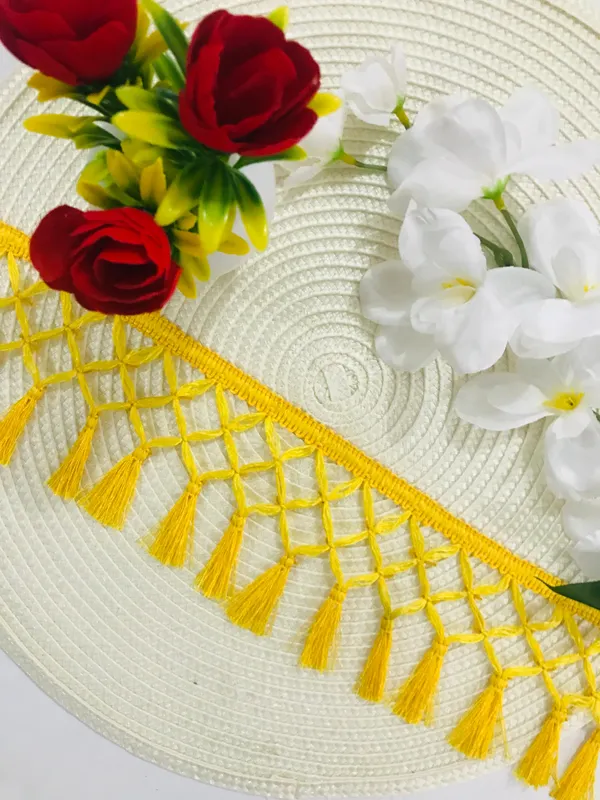 Premdas_Lace_Tassel__Laces_and_Border_Material__Dresses,Blouse,Dupatta,Sari,Choli,Chunni,Sarees,Lehenga,Suits,Curtains,9_Meters