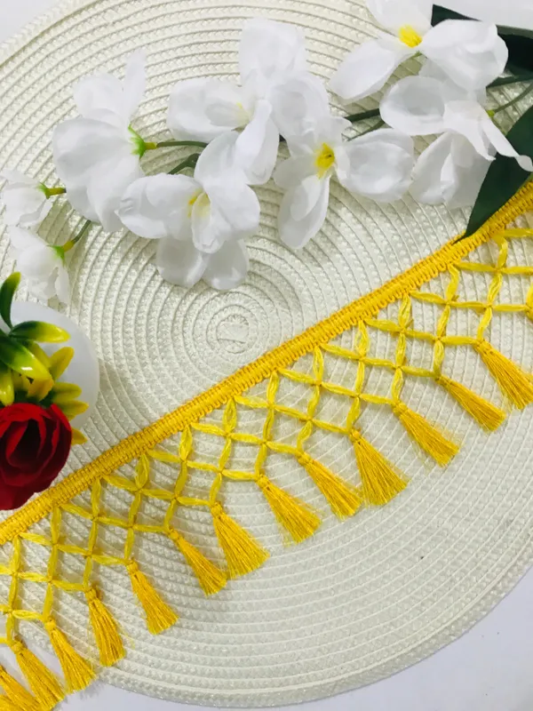 Premdas_Lace_Tassel__Laces_and_Border_Material__Dresses,Blouse,Dupatta,Sari,Choli,Chunni,Sarees,Lehenga,Suits,Curtains,9_Meters