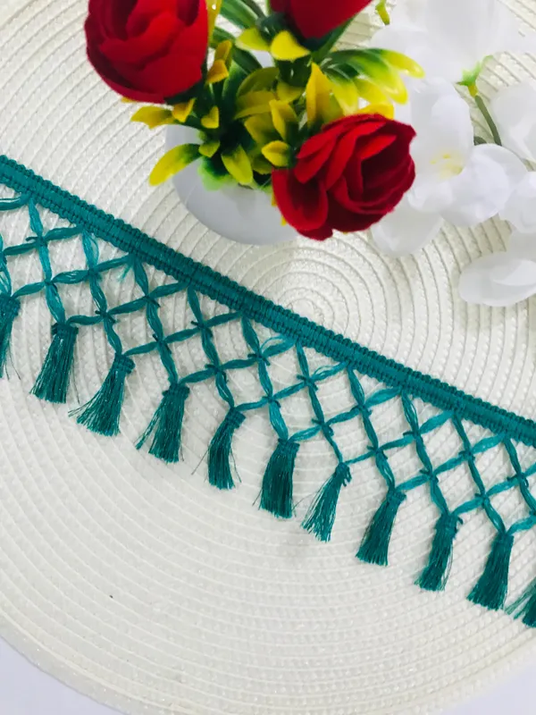 Premdas_Lace_Tassel__Laces_and_Border_Material__Dresses,Blouse,Dupatta,Sari,Choli,Chunni,Sarees,Lehenga,Suits,Curtains,9_Meters