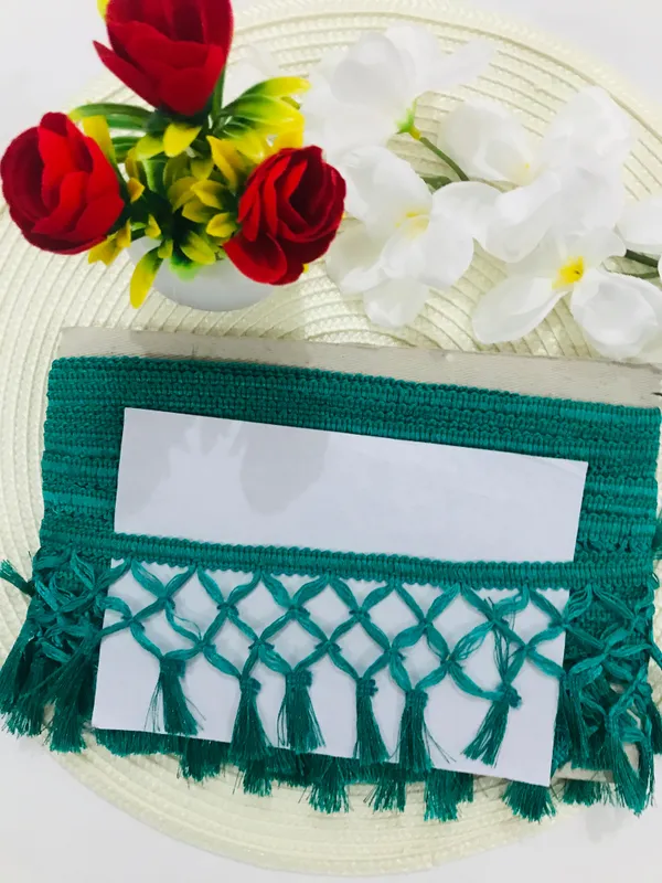 Premdas_Lace_Tassel__Laces_and_Border_Material__Dresses,Blouse,Dupatta,Sari,Choli,Chunni,Sarees,Lehenga,Suits,Curtains,9_Meters