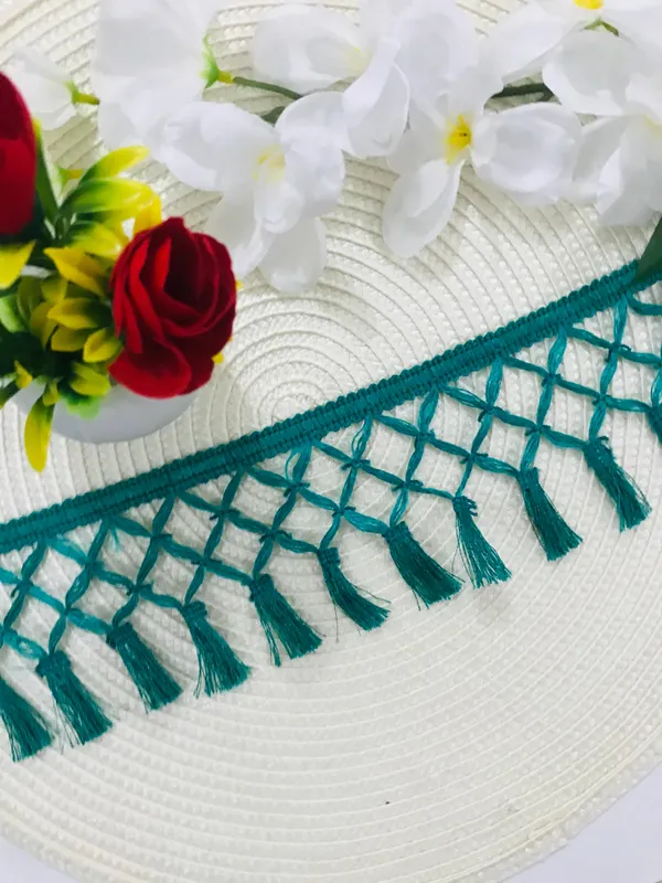 Premdas_Lace_Tassel__Laces_and_Border_Material__Dresses,Blouse,Dupatta,Sari,Choli,Chunni,Sarees,Lehenga,Suits,Curtains,9_Meters