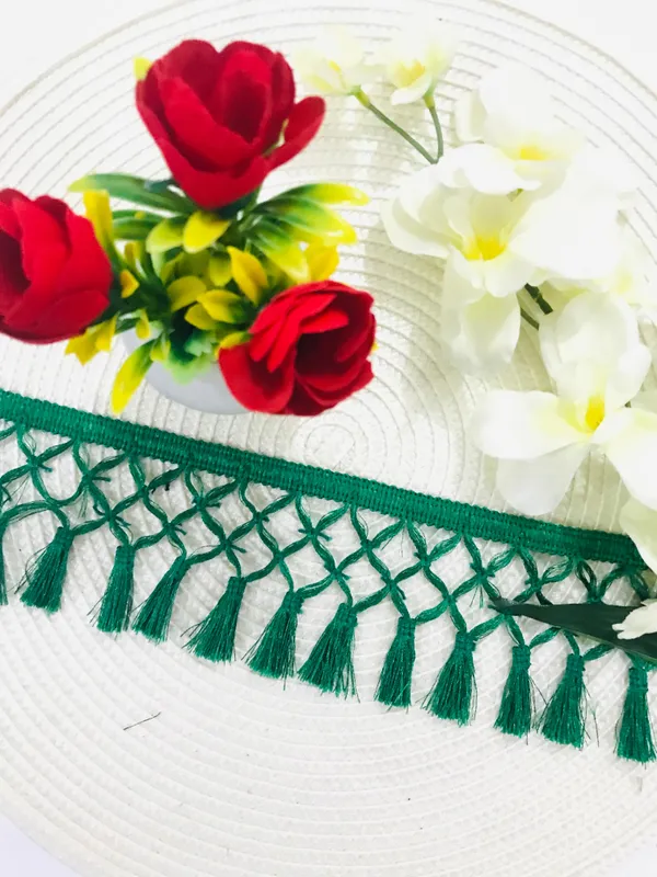 Premdas_Lace_Tassel__Laces_and_Border_Material___Dresses,Blouse,Dupatta,Sari,Choli,Chunni,Sarees,Lehenga,Suits,Curtains,9_Meters