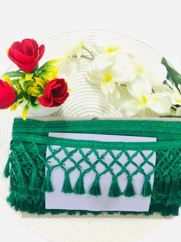 Premdas_Lace_Tassel__Laces_and_Border_Material___Dresses,Blouse,Dupatta,Sari,Choli,Chunni,Sarees,Lehenga,Suits,Curtains,9_Meters