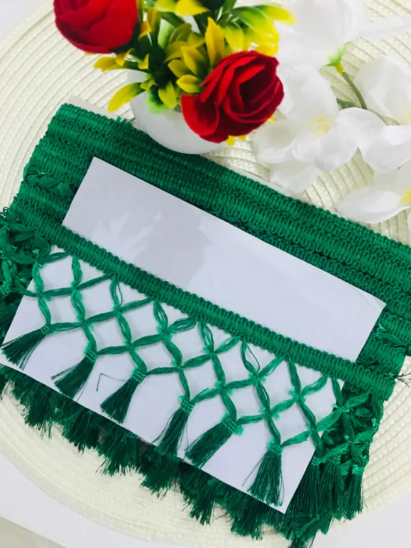 Premdas_Lace_Tassel__Laces_and_Border_Material___Dresses,Blouse,Dupatta,Sari,Choli,Chunni,Sarees,Lehenga,Suits,Curtains,9_Meters