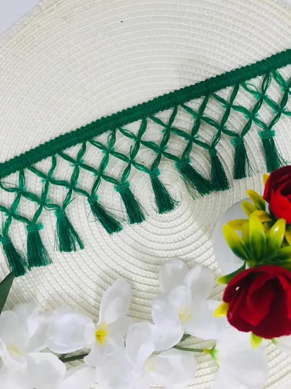 Premdas_Lace_Tassel__Laces_and_Border_Material___Dresses,Blouse,Dupatta,Sari,Choli,Chunni,Sarees,Lehenga,Suits,Curtains,9_Meters
