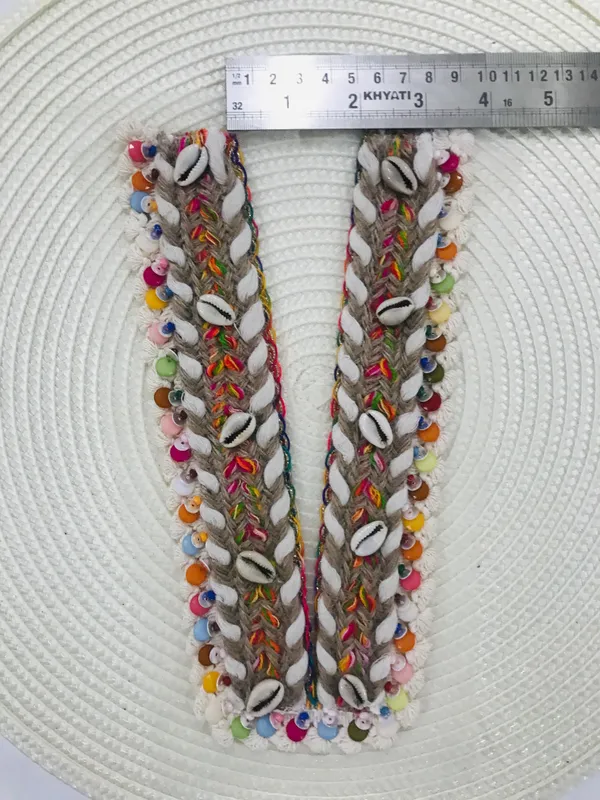 Premdas_Lace__Embroidery_Premium_V_Neck_patch_for_Kurti_Sewing_On_Applique_Patches/Decorative_Patches_for_Clothes,_Jackets,_Jean's,_Blouse,_Saree,_Dress_Decoration_Necklace_Sewing_round_Patch_Decal_Neckline_Badge_Handmade_DIY_Decorative_Fabric_Packig_1_pieces