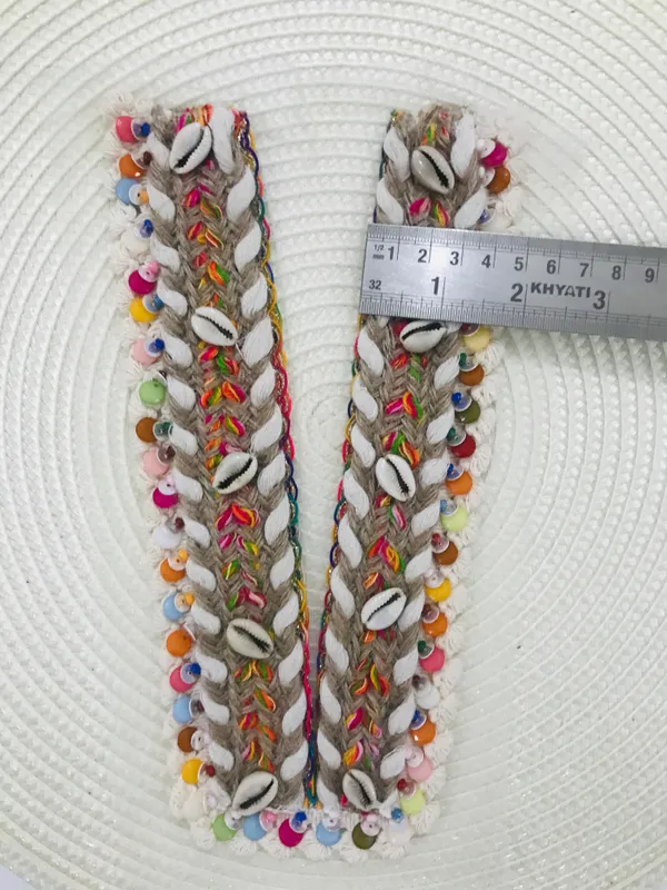 Premdas_Lace__Embroidery_Premium_V_Neck_patch_for_Kurti_Sewing_On_Applique_Patches/Decorative_Patches_for_Clothes,_Jackets,_Jean's,_Blouse,_Saree,_Dress_Decoration_Necklace_Sewing_round_Patch_Decal_Neckline_Badge_Handmade_DIY_Decorative_Fabric_Packig_1_pieces