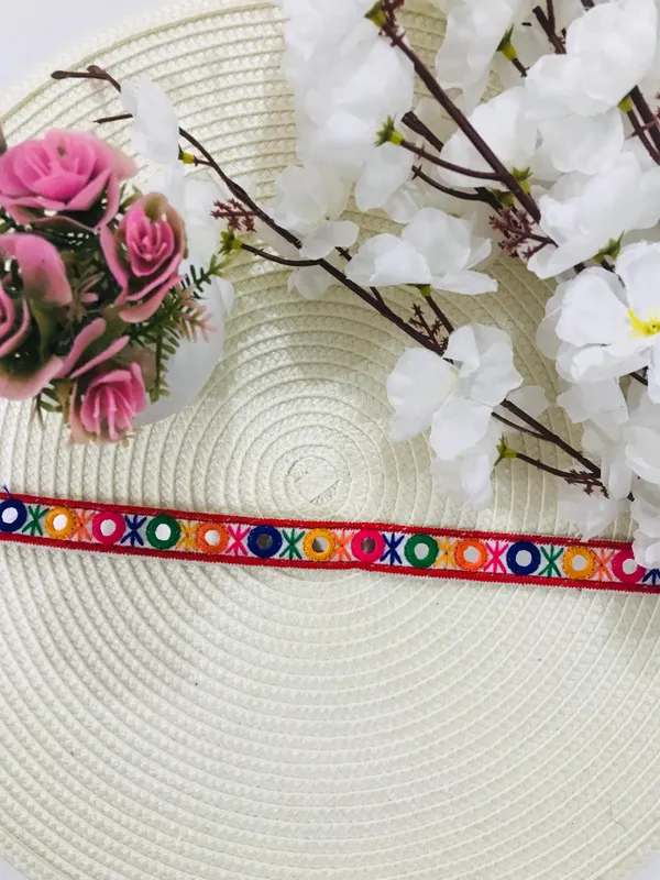 Premdas_Lace__Mirror_Embroidered_Lace_Trim_Decorative_Mirror_Work_Border_for_Sarees,_Lehengas,_Dresses,_Dupattas,_Gowns_&_Craft_Decoration_9_Meter_Packing