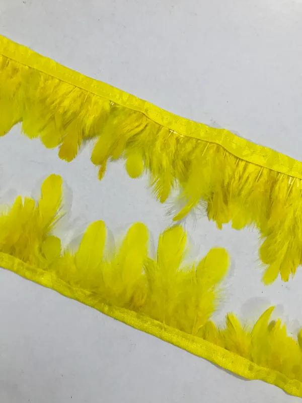 Premdas_Lace__Natural_Dyed_Feathers_Lace_Ethnic_Wear_Trim_Lace_Border_Craft_Material_for_Wedding_Party_Suits,_Sarees,_Lehengas,_Dresses_Embellishment_Designing_&_Tailoring_Purpose_9_Meter