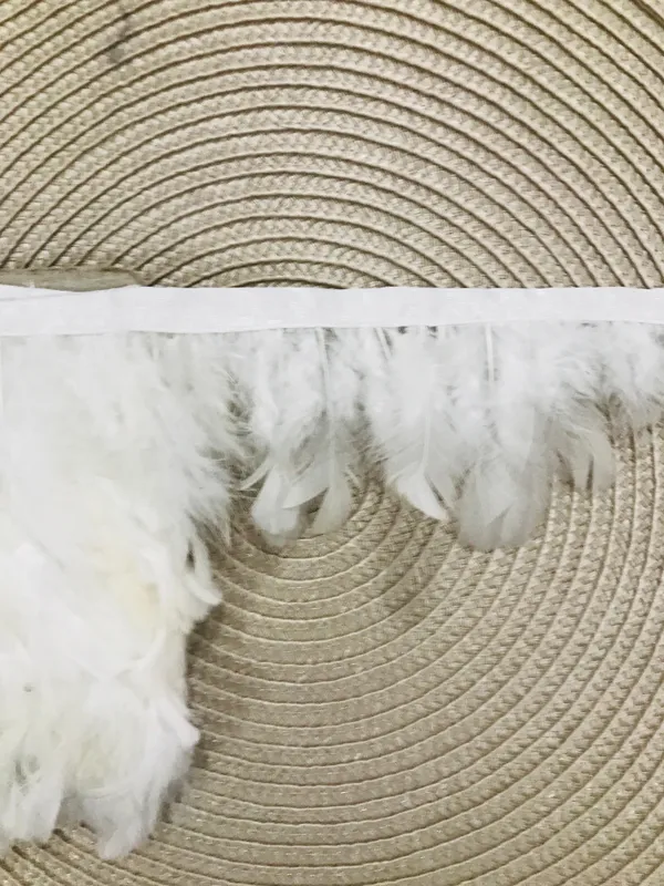 Premdas_Lace__Natural_Dyed_Feathers_Lace_Ethnic_Wear_Trim_Lace_Border_Craft_Material_for_Wedding_Party_Suits,_Sarees,_Lehengas,_Dresses_Embellishment_Designing_&_Tailoring_Purpose_9_Meter