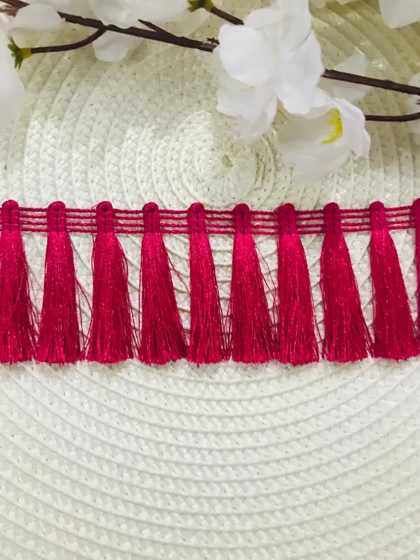 Premdas__Lace_Tassel_Fringe_Sequence_Lace_Border_for_Dresse,_Saree,_Lehenga,_Dupatta,_Bag,_Craft_and_Decorations_Colour_(9_Metre)