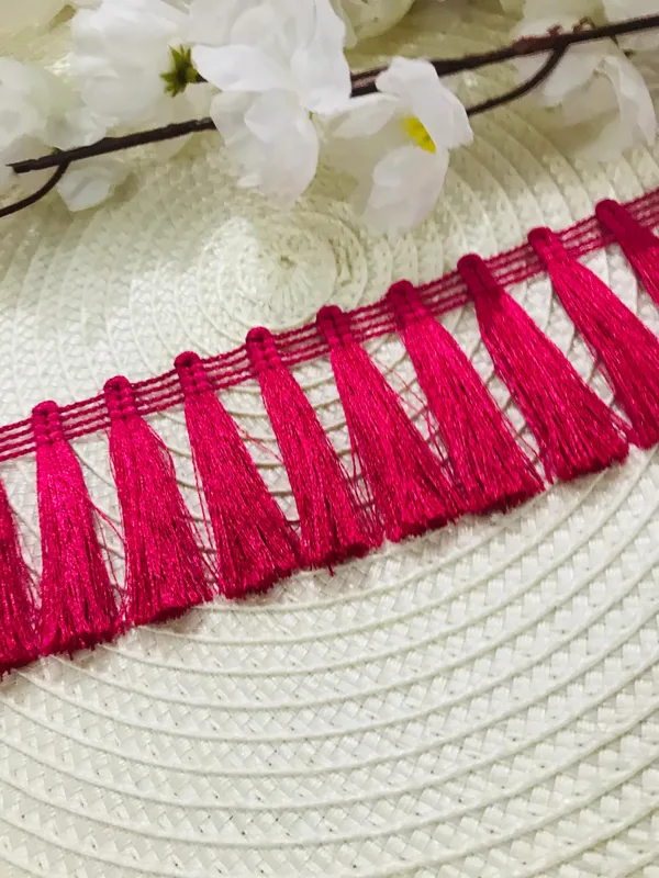 Premdas__Lace_Tassel_Fringe_Sequence_Lace_Border_for_Dresse,_Saree,_Lehenga,_Dupatta,_Bag,_Craft_and_Decorations_Colour_(9_Metre)