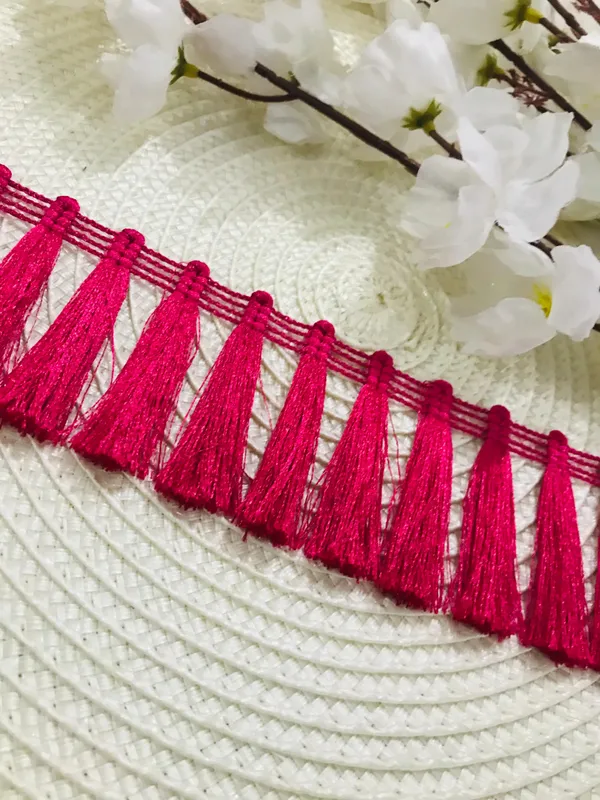 Premdas__Lace_Tassel_Fringe_Sequence_Lace_Border_for_Dresse,_Saree,_Lehenga,_Dupatta,_Bag,_Craft_and_Decorations_Colour_(9_Metre)