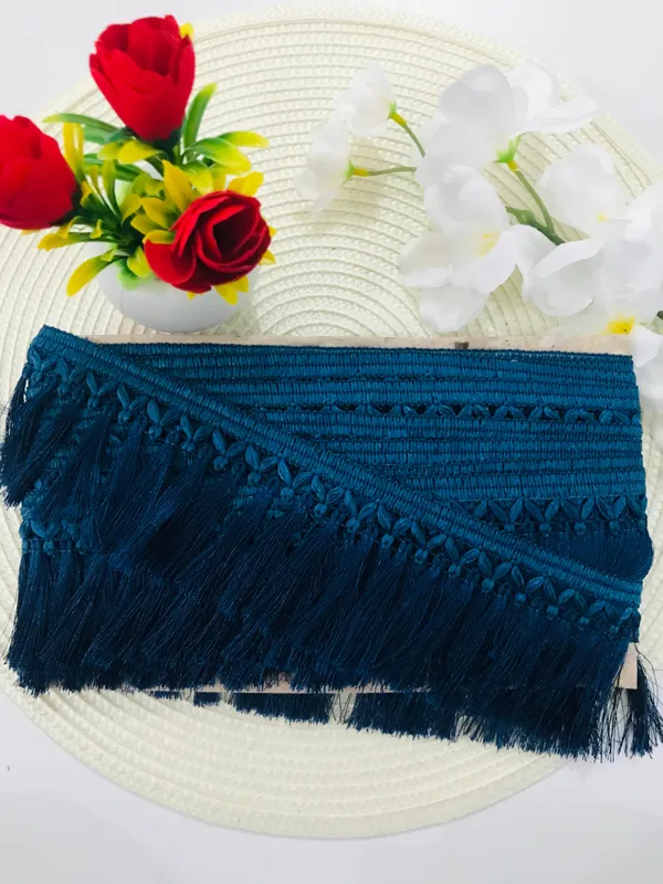 Premdas_lace_Tassel_Fringe_Sequence_Lace_Border_for_Saree,_Lehenga,_Dupatta,_Bag,_Craft_and_Decorations