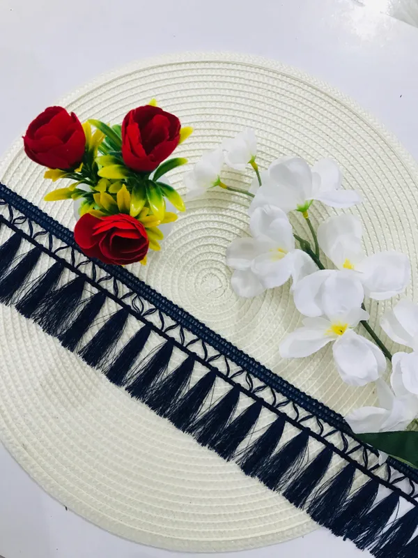 Premdas_lace_Tassel_Fringe_Sequence_Lace_Border_for_Saree,_Lehenga,_Dupatta,_Bag,_Craft_and_Decorations
