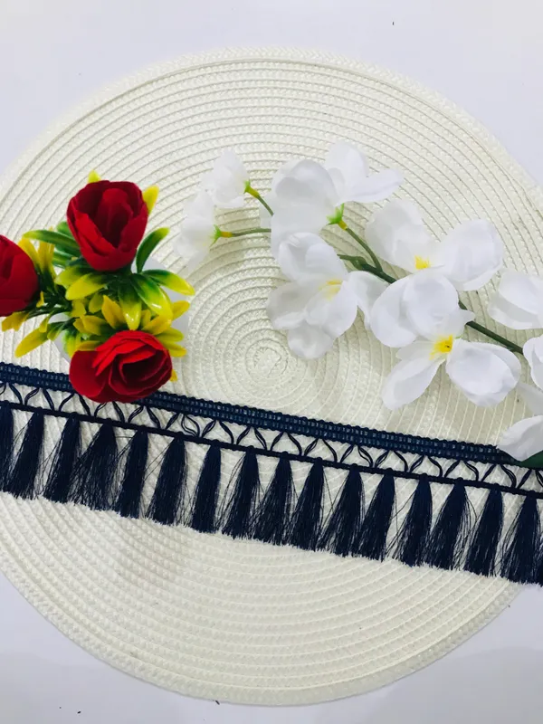 Premdas_lace_Tassel_Fringe_Sequence_Lace_Border_for_Saree,_Lehenga,_Dupatta,_Bag,_Craft_and_Decorations