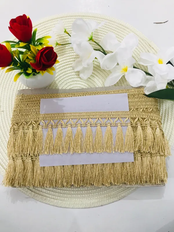 Premdas_lace_Tassel_Fringe_Sequence_Lace_Border_for_Saree,_Lehenga,_Dupatta,_Bag,_Craft_and_Decorations