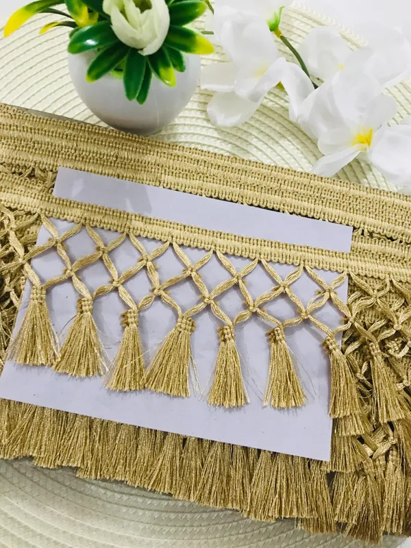 Premdas_lace_(9_Mtr)_Roll_of_Golden_Resham/Silk_Gota_Patti_Embroidery_Trim_Laces_and_Borders_with_9.5cm_Width_for_Bridal_Dresses_Sarees_Lehengas_Suits_Decorations_Designing_Material_Lace_Reel_(Gold)