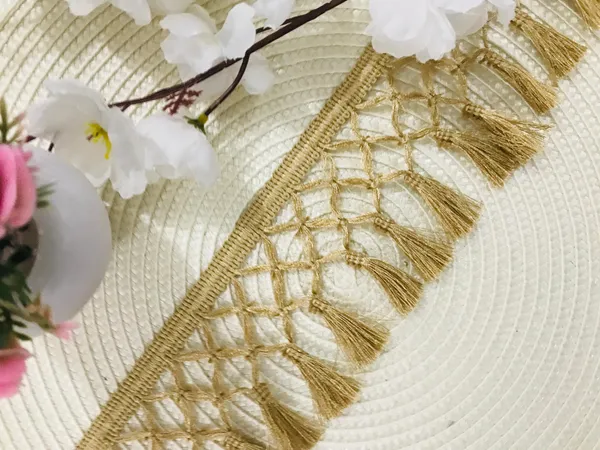 Premdas_lace_(9_Mtr)_Roll_of_Golden_Resham/Silk_Gota_Patti_Embroidery_Trim_Laces_and_Borders_with_9.5cm_Width_for_Bridal_Dresses_Sarees_Lehengas_Suits_Decorations_Designing_Material_Lace_Reel_(Gold)