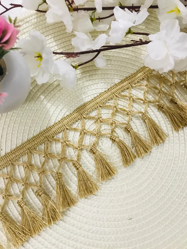 Premdas_lace_(9_Mtr)_Roll_of_Golden_Resham/Silk_Gota_Patti_Embroidery_Trim_Laces_and_Borders_with_9.5cm_Width_for_Bridal_Dresses_Sarees_Lehengas_Suits_Decorations_Designing_Material_Lace_Reel_(Gold)