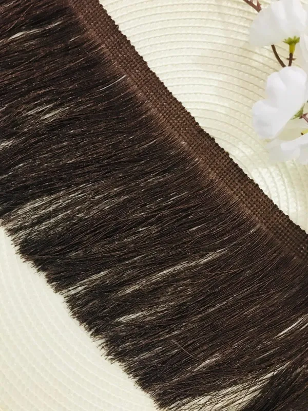Coffee_Poliyester_Premium_Trim_Lace_For_Women