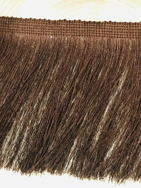 Coffee_Poliyester_Premium_Trim_Lace_For_Women