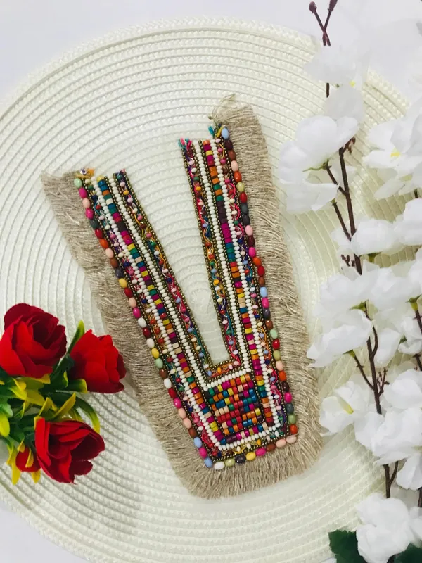 Premdas_Lace__Embroidery_Premium_V_Neck_patch_for_Kurti_Sewing_On_Applique_Patches/Decorative_Patches_for_Clothes,_Jackets,_Jean's,_Blouse,_Saree,_Dress_Decoration_Necklace_Sewing_round_Patch_Decal_Neckline_Badge_Handmade_DIY_Decorative_Fabric_Packig_1_pieces