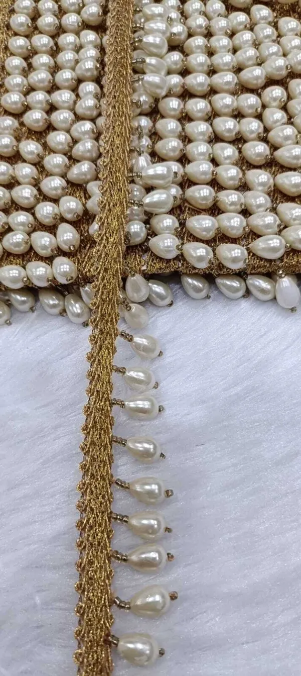 Light_Cream_Beads_Premium_Lace_For_Women