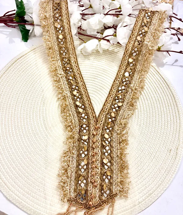 Sewable_Soft_Fabric_Patch_Necklinee_Collar_For_sewed_on_women's_dresses_gowns_salwar_kameez_salwar_suits_Kurtis_tops_&_tunics_blouses_afghan_dresses_Western_Neck
