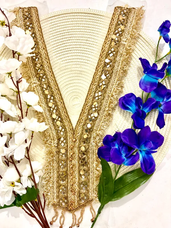 Sewable_Soft_Fabric_Patch_Necklinee_Collar_For_sewed_on_women's_dresses_gowns_salwar_kameez_salwar_suits_Kurtis_tops_&_tunics_blouses_afghan_dresses_Western_Neck
