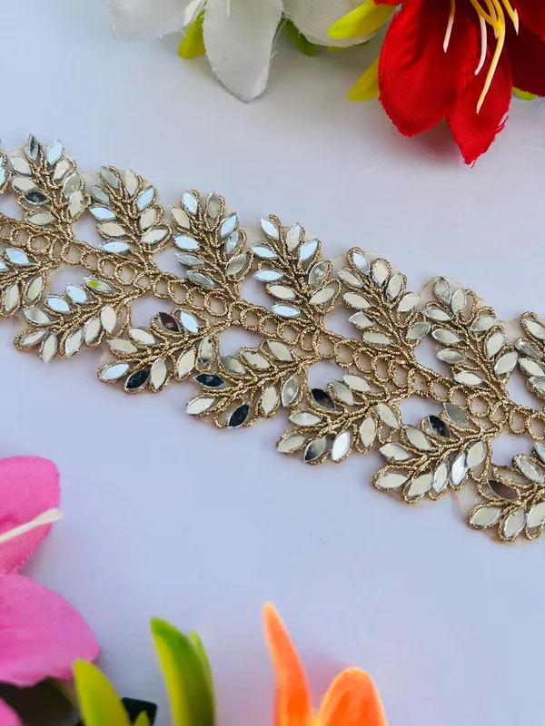 Gold_Mirror_Stone_Premium_Lace_For_Women