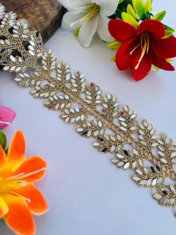 Gold_Mirror_Stone_Premium_Lace_For_Women