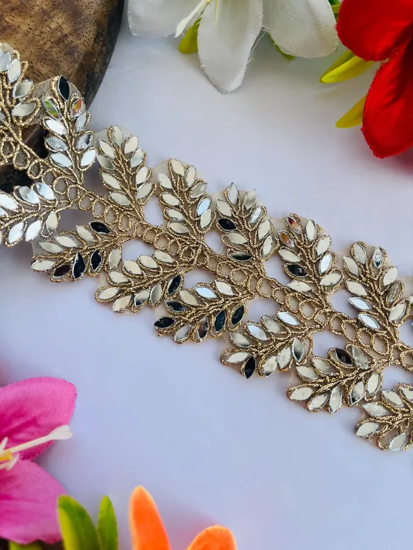 Gold_Mirror_Stone_Premium_Lace_For_Women