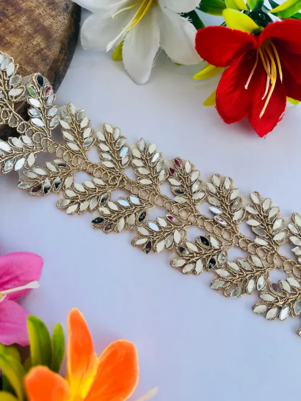 Gold_Mirror_Stone_Premium_Lace_For_Women