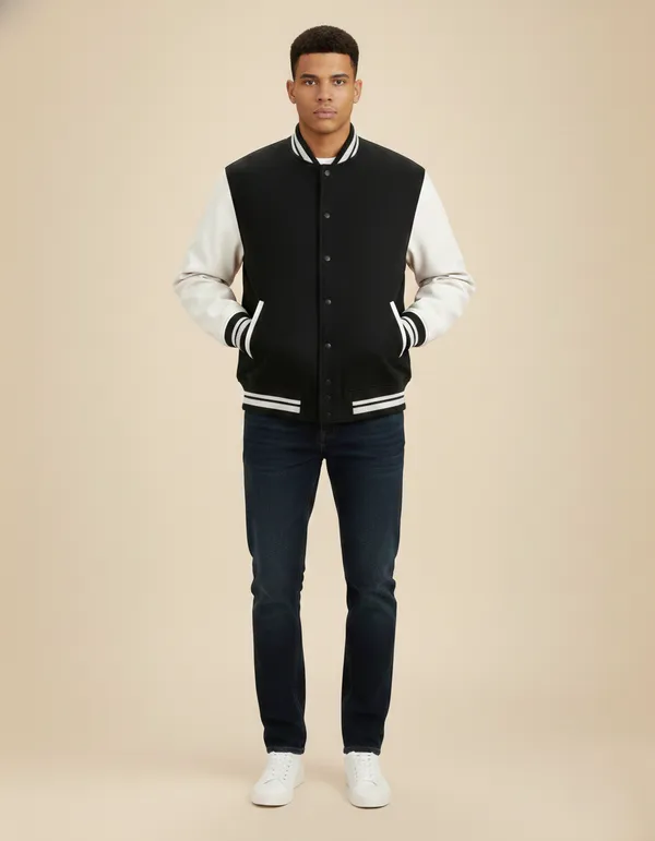 Black_And_White_Versity_Jacket_For_Men