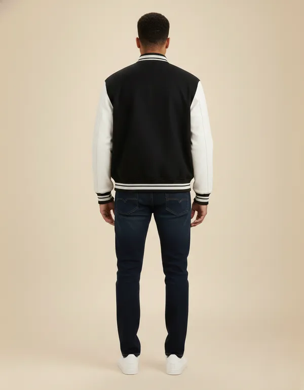 Black_And_White_Versity_Jacket_For_Men