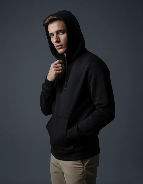 Black_Premium_Cotton_Hoodie_For_Men