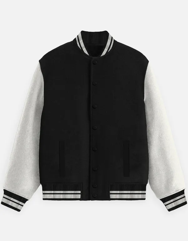 Black_And_White_Versity_Jacket_For_Men