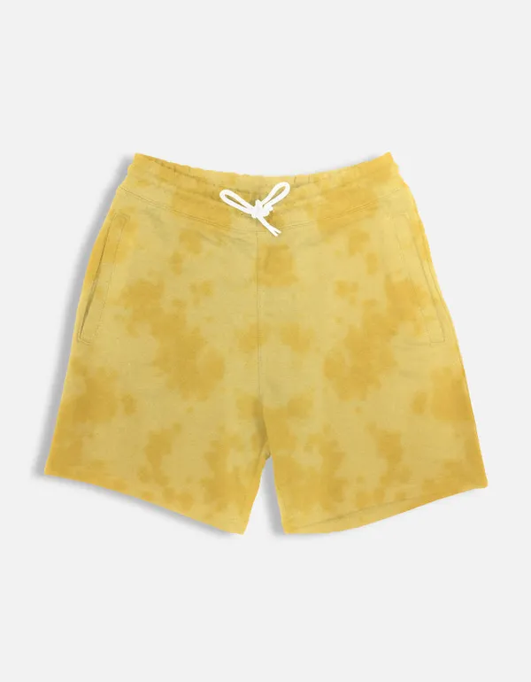 Yellow_Premium_Cotton_Shorts_For_Unisex
