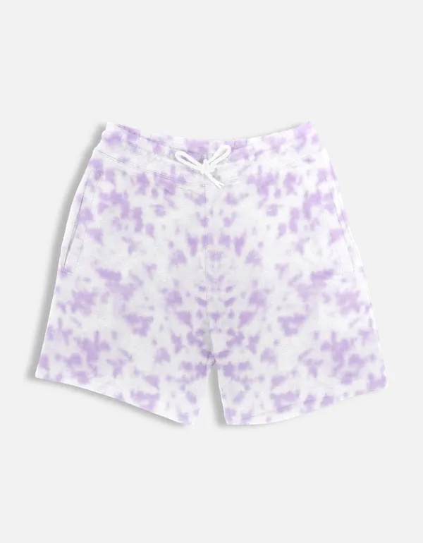 White_Lavender_Premium_Cotton_Shorts_For_Unisex