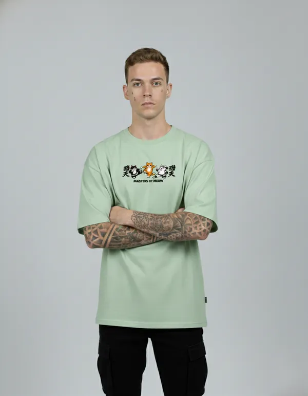 The_Masters_of_meow_Oversized_t_shirt