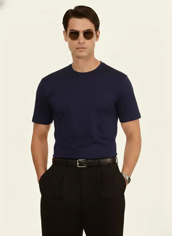 Supima_Tshirt_Navy_Blue