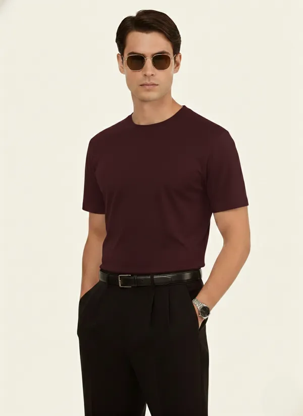 Supima_Tshirt_Maroon